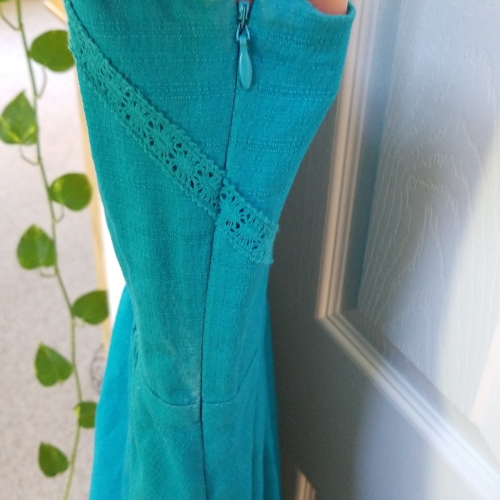 TEAL DRESS ๐ - Picture 3 of 8